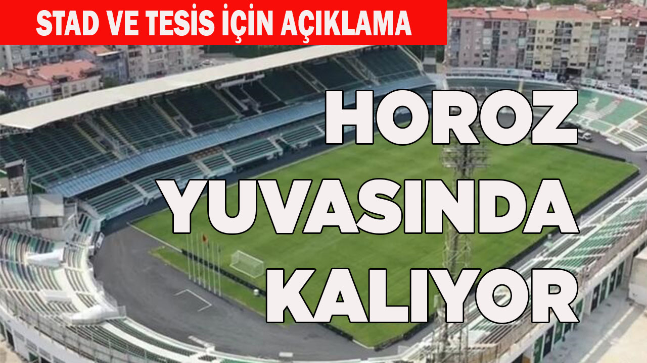 HOROZ YUVASINDA KALIYOR