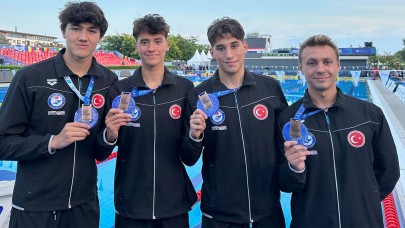 AHMET METE'Lİ MİLLİLER  AVRUPA'DAN BRONZ ÇIKARDI