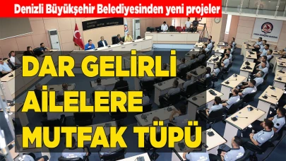 DAR GELİRLİ AİLELERE MUTFAK TÜPÜ