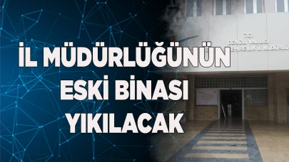 ÇEVRE VE ŞEHİRCİLİK İL MÜDÜRLÜĞÜNÜN ESKİ BİNASI YIKILACAK