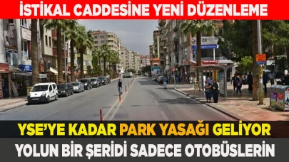 İSTİKLAL'DE YOLUN BİR ŞERİDİ SADECE OTOBÜSLERİN