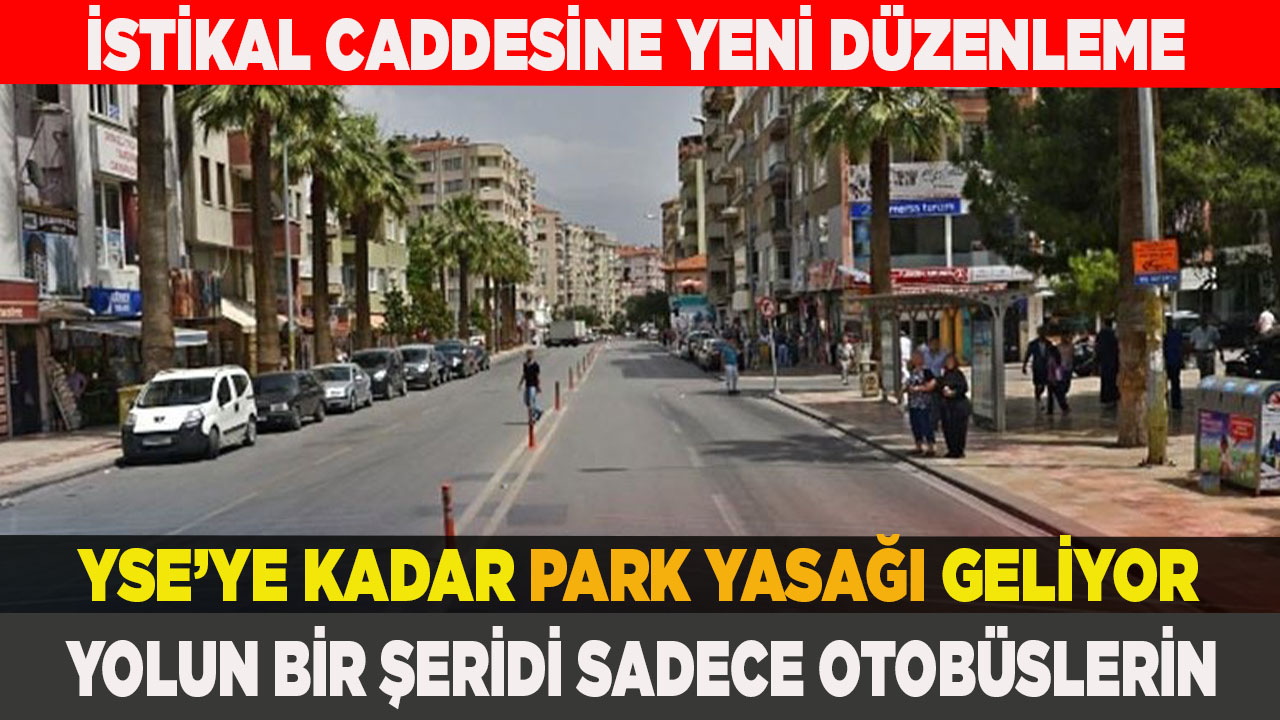 İSTİKLAL'DE YOLUN BİR ŞERİDİ SADECE OTOBÜSLERİN