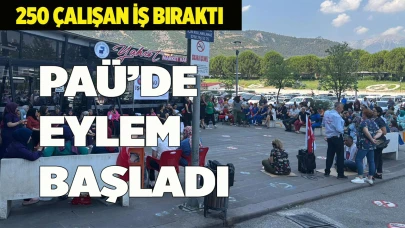 PAÜ’DE EYLEM BAŞLADI