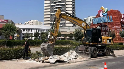 Sinpaş üst geçit projesine ilk kepçe vuruldu