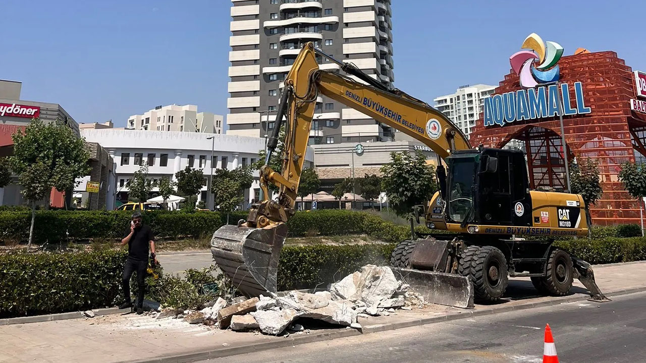 Sinpaş üst geçit projesine ilk kepçe vuruldu