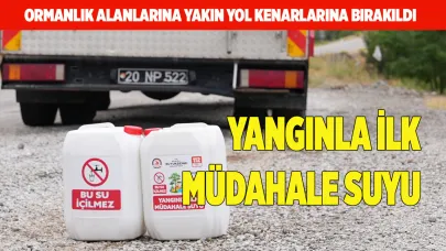 Yangınla mücadelede yeni hamle