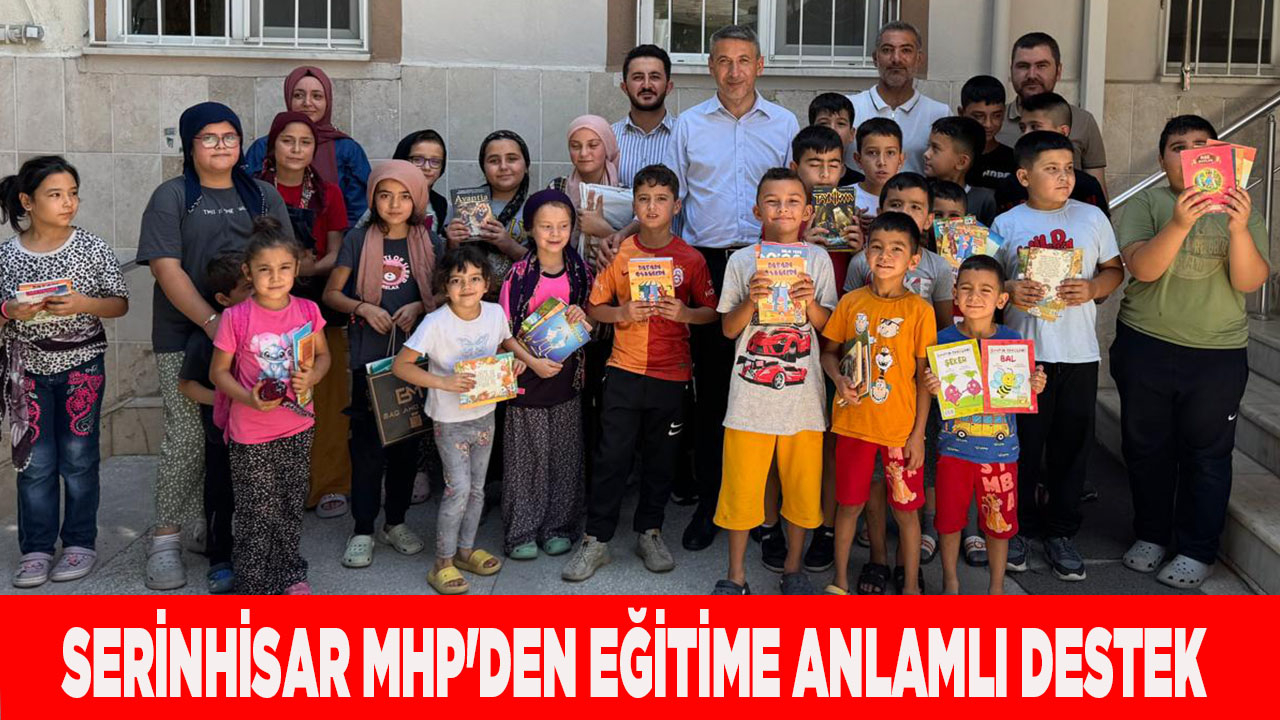 Serinhisar MHP'den Eğitime Anlamlı Destek