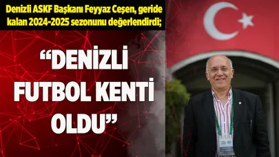 Feyyaz Ceşen, 2024-2025 sezonunu değerlendirdi