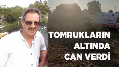 Tomrukların altında can verdi