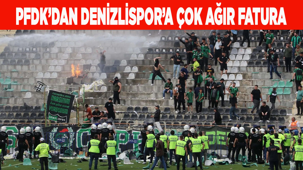 PFDK’dan Denizlispor’a ceza