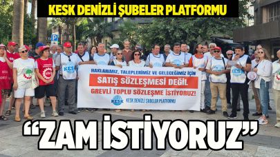 Kamu emekçileri zam istiyor