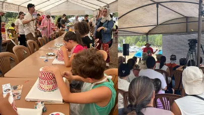 Çocuklar Sandras’ta uzayın gizemlerini keşfetti