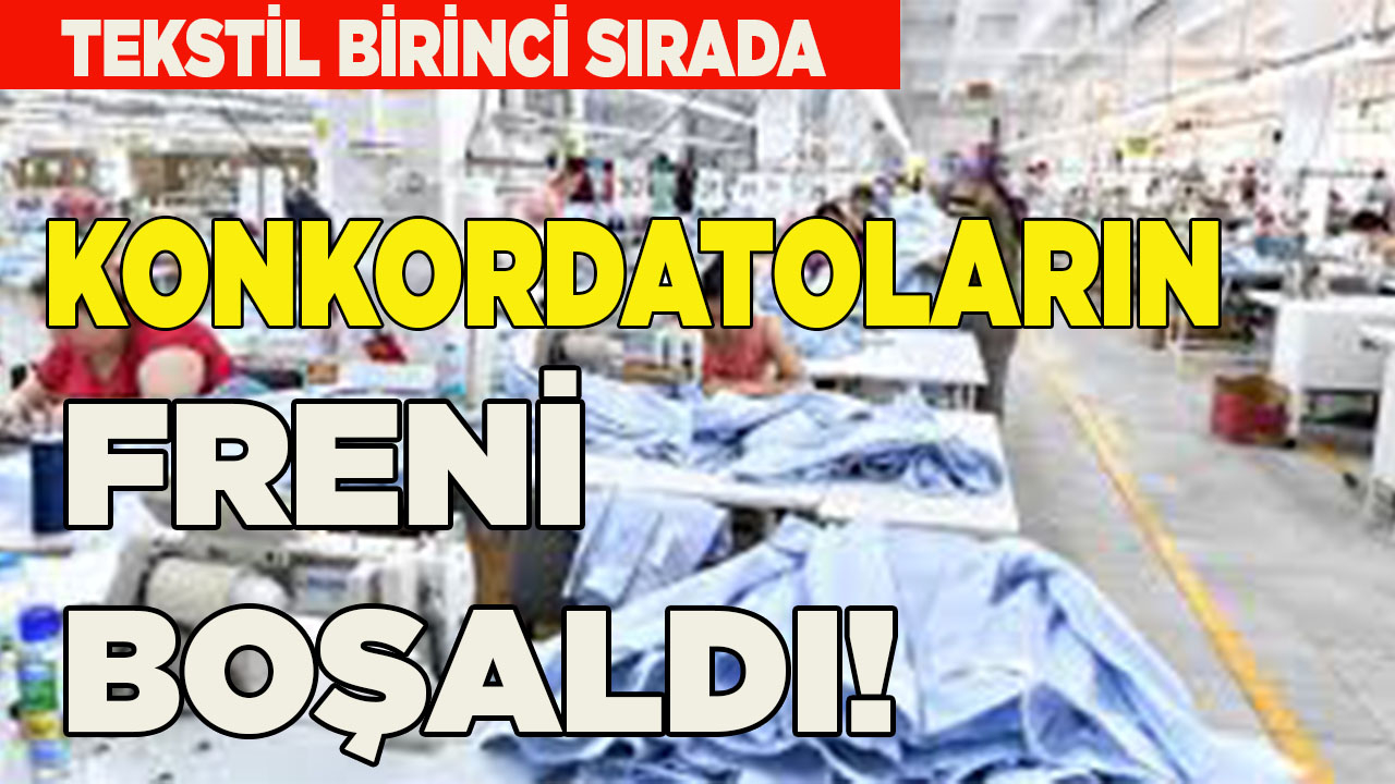 KONKORDATOLARIN FRENİ BOŞALDI
