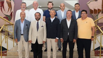 OSB'YE MHP İL BAŞKANI’NDAN VE SANAYİCİLERDEN ZİYARET