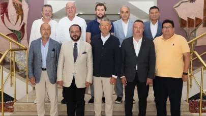 OSB'YE MHP İL BAŞKANI’NDAN VE SANAYİCİLERDEN ZİYARET