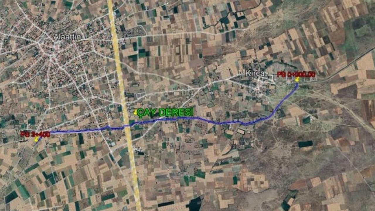 ALAATTİN VE KIRCA’DAKİ DEREYE KANAL YAPILACAK
