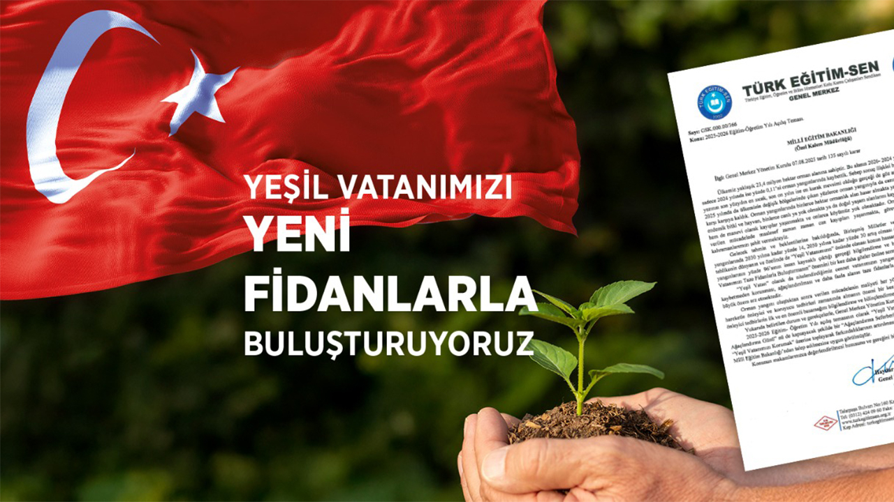 ERDOĞAN: “YEŞİL VATANIMIZI YENİ FİDANLARLA BULUŞTURACAĞIZ”