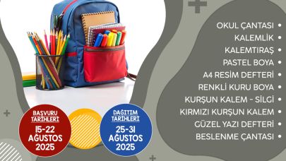 Büyükşehir’den öğrencilere kırtasiye yardımı