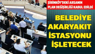BELEDİYE AKARYAKIT İSTASYONU İŞLETECEK