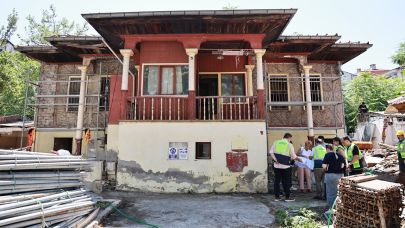 TARİHİ KONAK, YENİDEN HAYAT BULUYOR