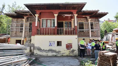 TARİHİ KONAK, YENİDEN HAYAT BULUYOR