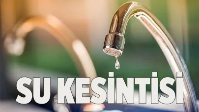 Denizli’de su kesintisi
