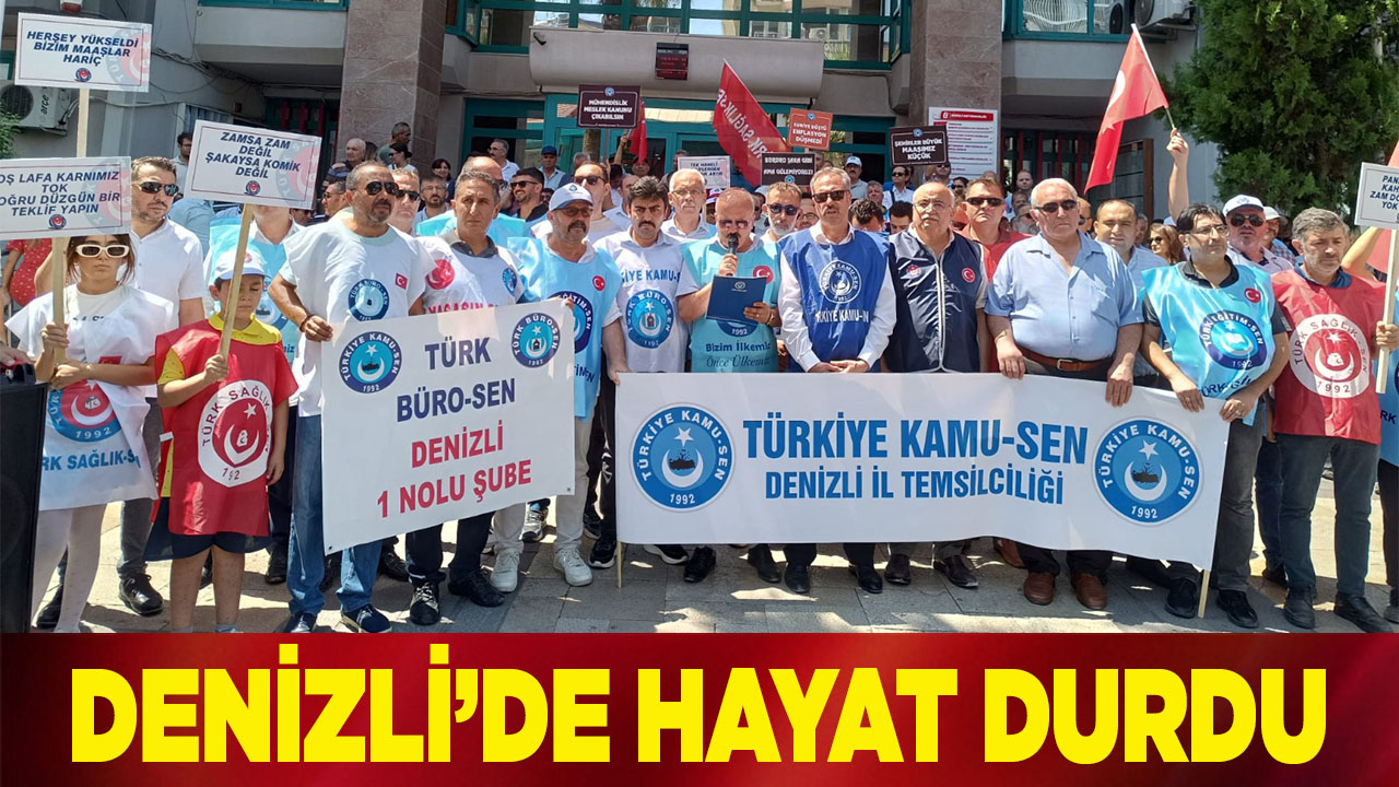 TÜRKİYE KAMU SEN’DEN İŞ BIRAKMA EYLEMİ