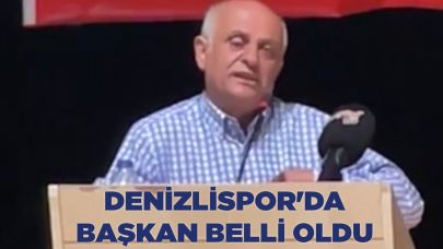 Denizlispor'da başkan belli oldu