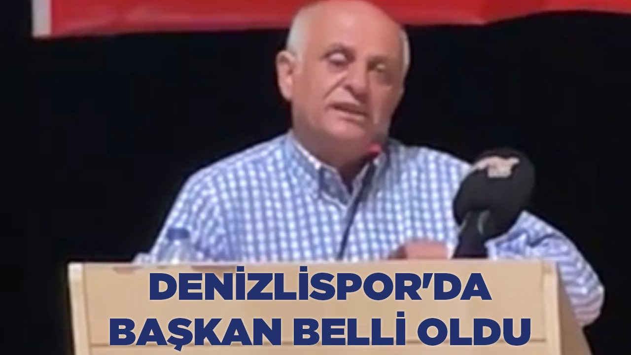 Denizlispor'da başkan belli oldu