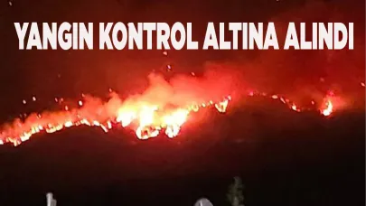 Denizli’deki orman yangını kontrol altına alındı
