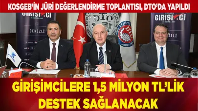 GİRİŞİMCİLERE 1,5 MİLYON TL’LİK DESTEK SAĞLANACAK