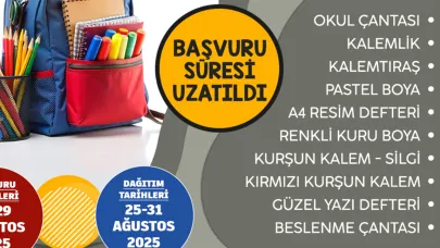 Denizli Büyükşehir’in kırtasiye desteğine büyük ilgi