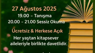 Millet Kütüphanesi’nde sessiz okuma buluşması