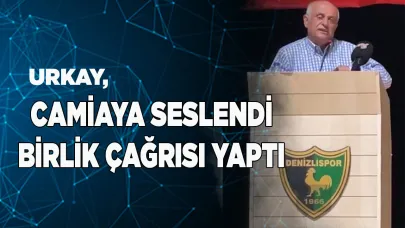 URKAY, CAMİAYA SESLENDİ BİRLİK ÇAĞRISI YAPTI