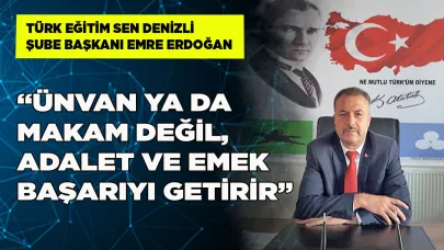 ERDOĞAN: "MAKAM DEĞİL, ADALET VE EMEK BAŞARIYI GETİRİR”