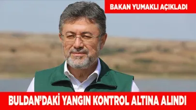 Buldan’daki orman yangını kontrol altına alındı