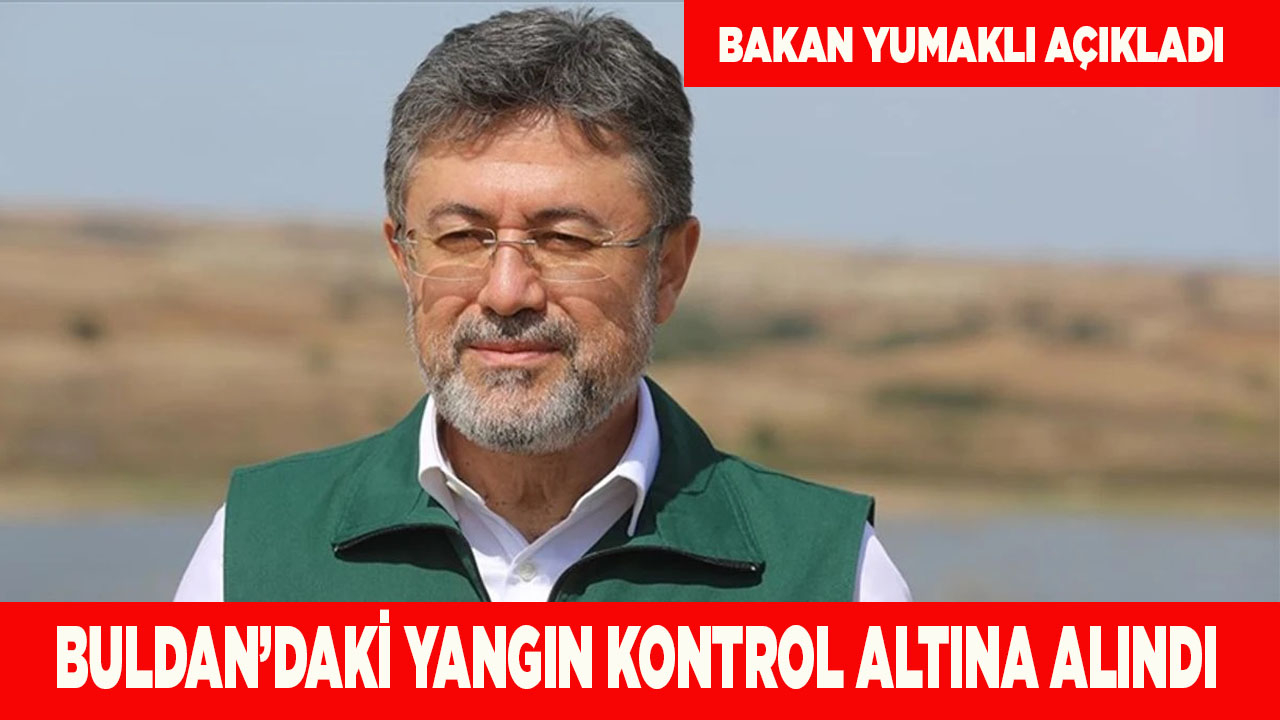 Buldan’daki orman yangını kontrol altına alındı