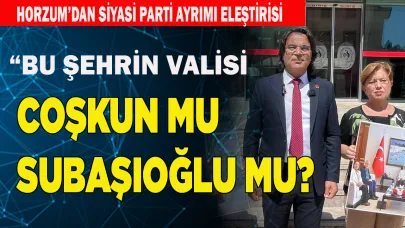 HAORZUM: "BU ŞEHRİN VALİSİ KİM?"