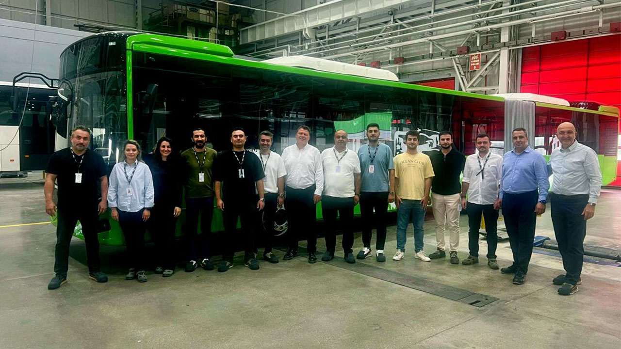 Denizli ulaşımına güç katacak yeni otobüsler yolda
