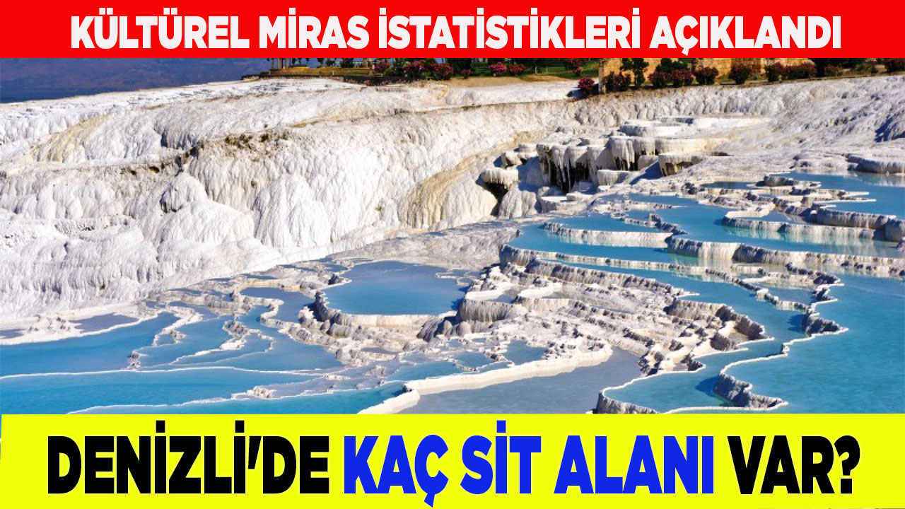 DENİZLİ'DE KAÇ SİT ALANI VAR?