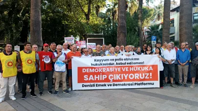 Denizli'den kayyım tepkisi: “Demokrasiyesahip çıkıyoruz!”
