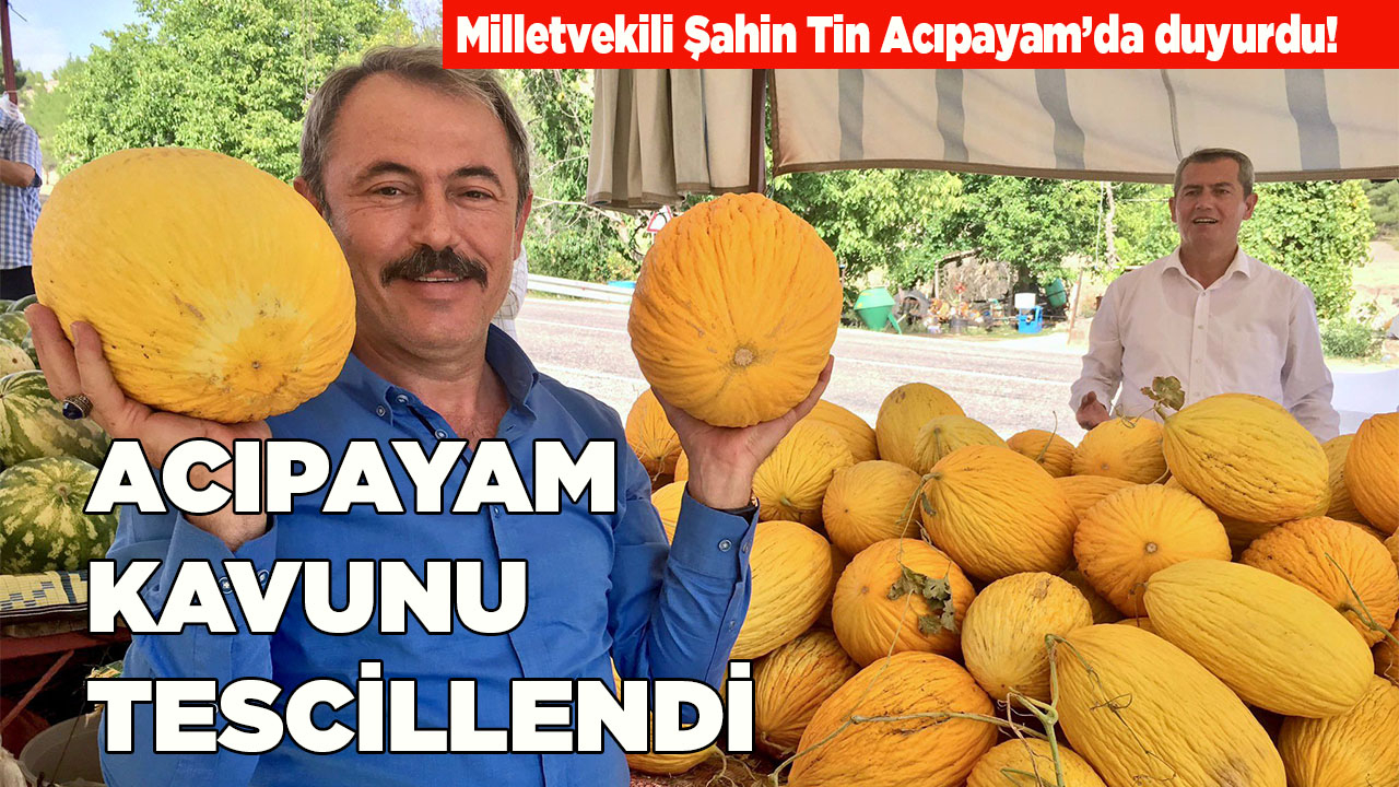 ACIPAYAM KAVUNU TESCİLLENDİ