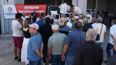 Büyükşehir’den üreticilere bordo bulamacı desteği