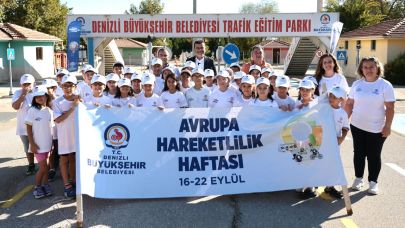 Denizli Büyükşehir’den çocuklara trafik ve ulaşım eğitimi