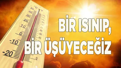 Denizli'de hava hem sıcak, hem soğuk olacak
