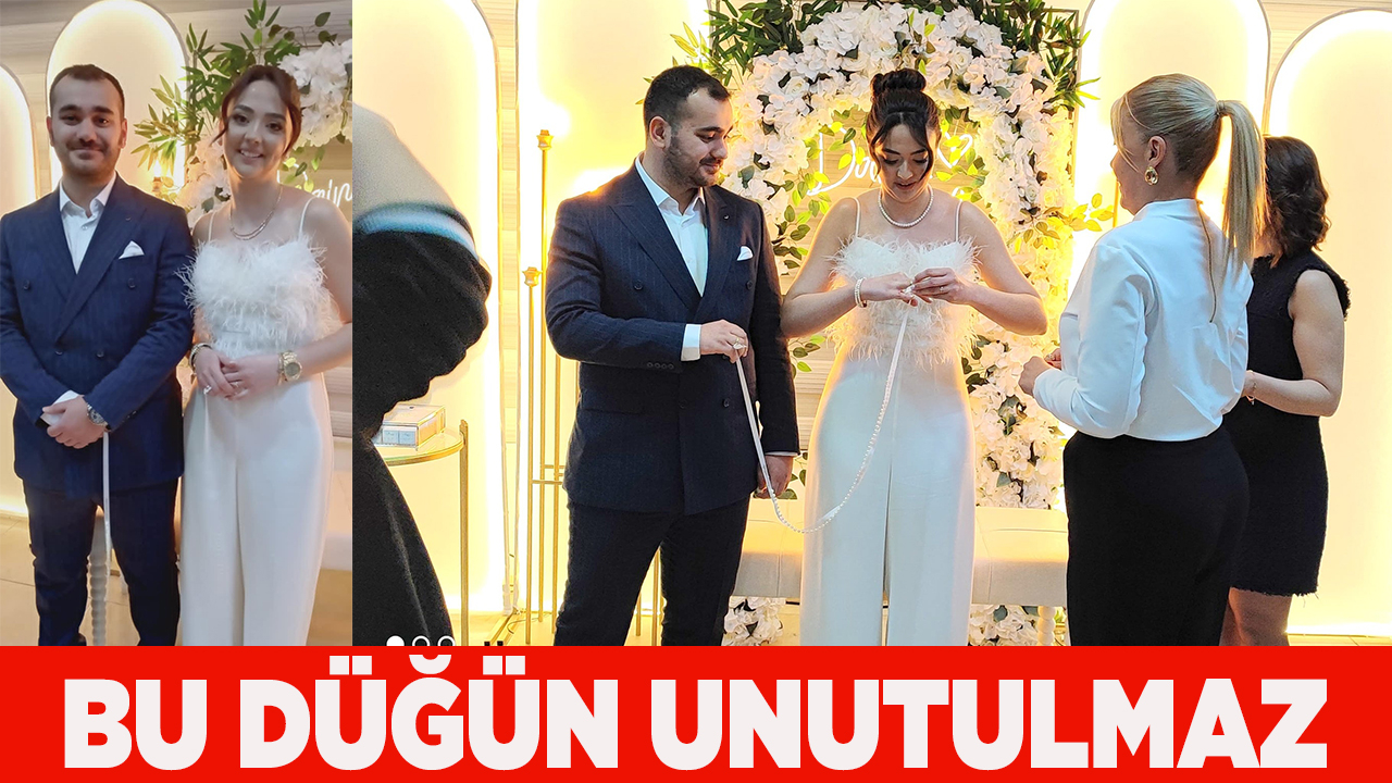 Bu düğün unutulmaz