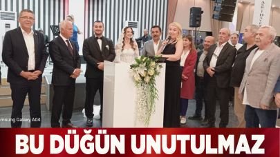 Bu düğün unutulmaz