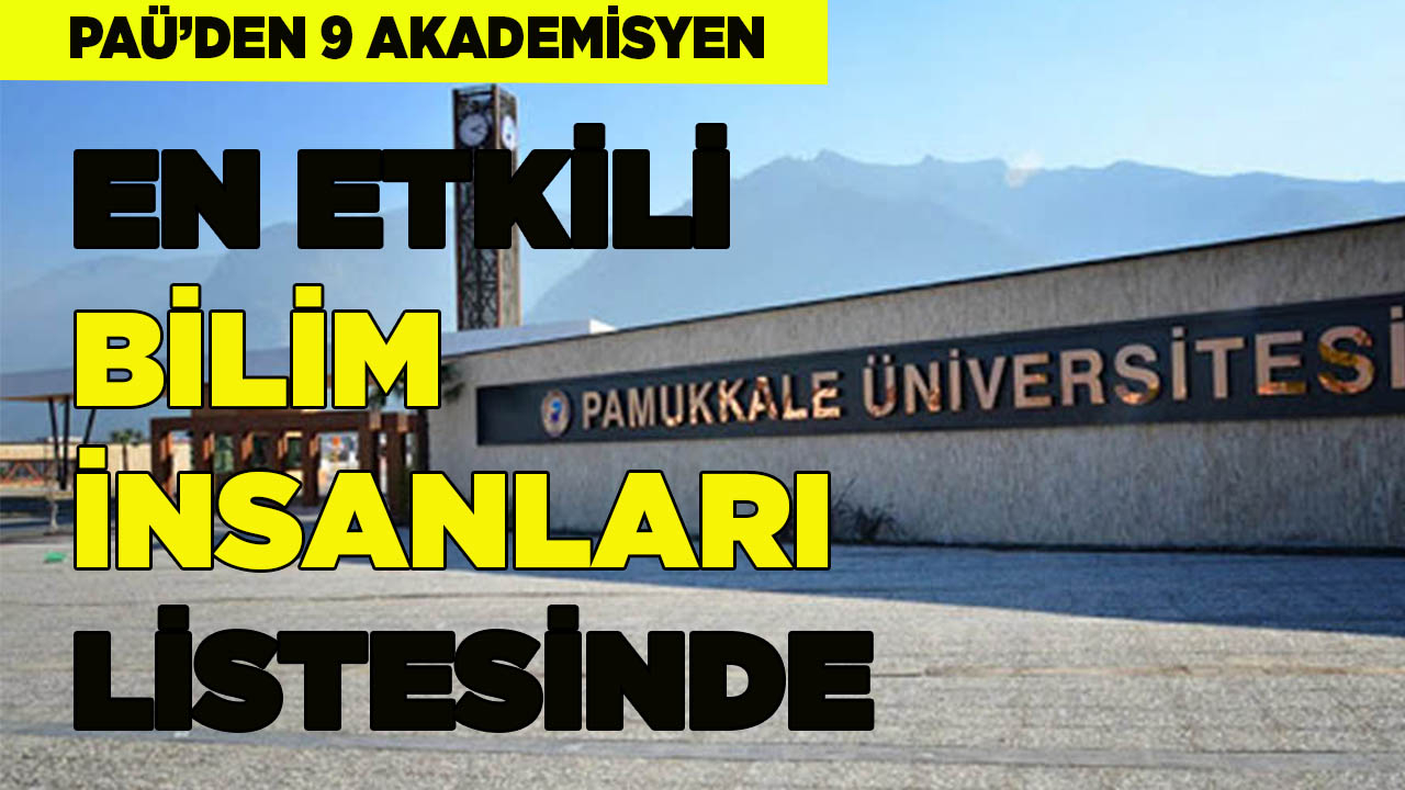 EN ETKİLİ BİLİM İNSANLARI BELLİ OLDU