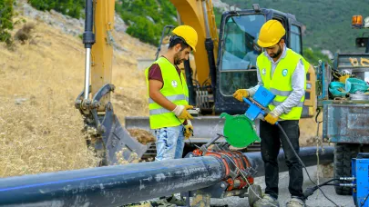 DESKİ Çardak’a 17,5 milyonluk içme suyu yatırımına başladı