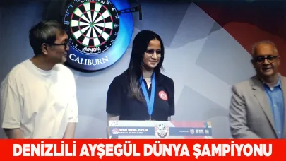 DENİZLİLİ AYŞEGÜL DÜNYA ŞAMPİYONU